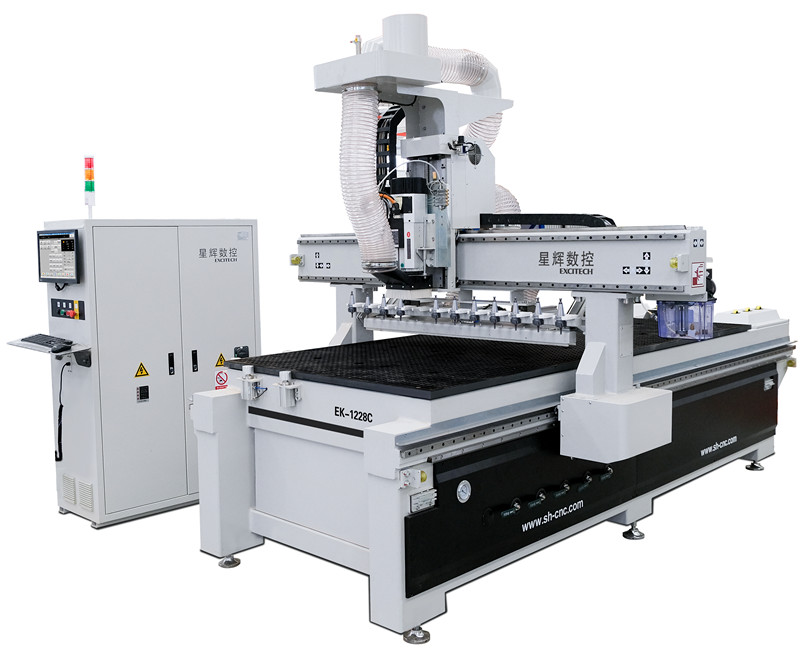 CNC EK-C séria Linear Pre Labeling Tool Changeing Machine Nesting Machine