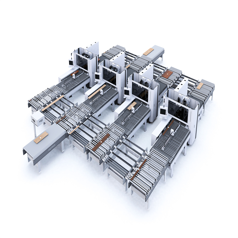 Automatizovaná CNC hniezdna jednotka na výrobu dverových panelov